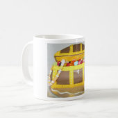 Treasure chest cake kaffeetasse (Vorderseite Links)
