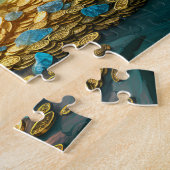 Treasure Chest in Cave Light Fantasy Painting Puzzle (Seite)