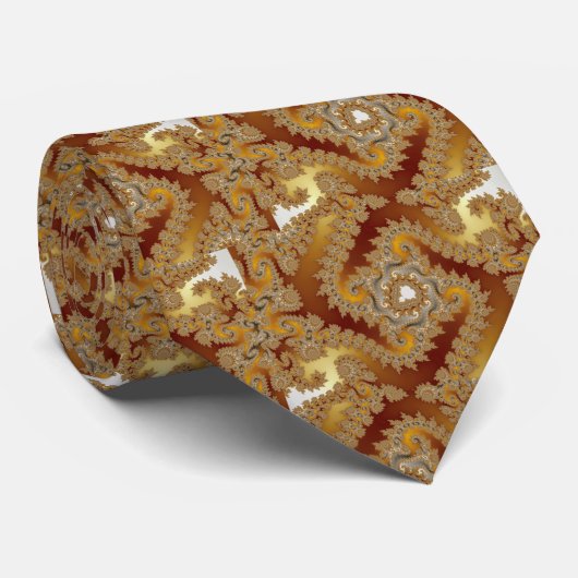 Treasure - Fraktal Krawatte (Gerollt)