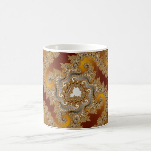 Treasure - Fraktal Tasse (Mittel)