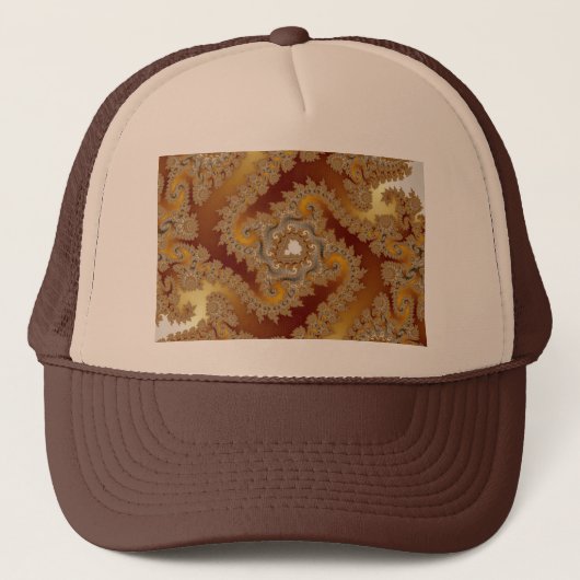 Treasure - Fraktal Truckerkappe (Vorderseite)
