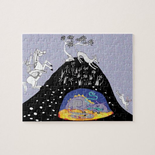 Treasure hunt puzzle (Horizontal)