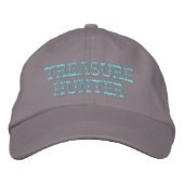 Treasure Hunter Hat Bestickte Kappe (Vorderseite)