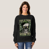 Treasure Hunter Metal detector Graffiti Detectoris Sweatshirt (Vorne ganz)