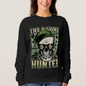 Treasure Hunter Metal detector Graffiti Detectoris Sweatshirt (Vorderseite)