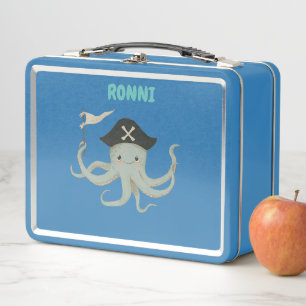 Treasure Hunter Pirate Birthday Metall Brotdose