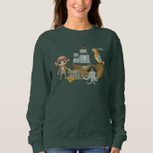 Treasure Hunter Pirate Birthday Sweatshirt (Vorderseite)