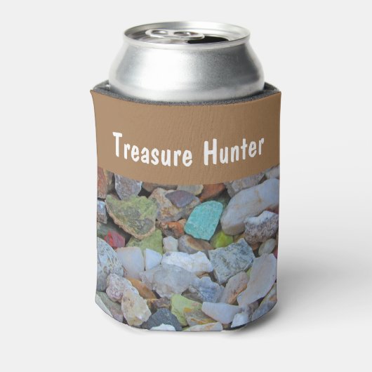 Treasure Hunter Rock Collection Geology Rockhound Dosenkühler (Kanne Rückseite)