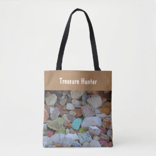 Treasure Hunter Rock Collection Stone Rockhound Tasche