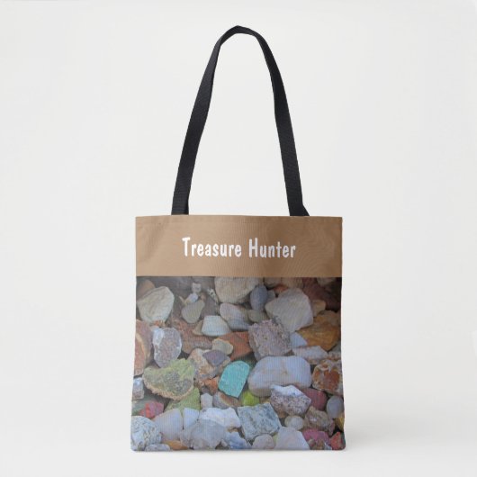 Treasure Hunter Rock Collection Stone Rockhound Tasche (Vorderseite)