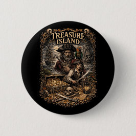 Treasure Island Button