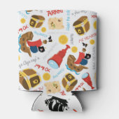 Treasure Island Party Pirate Can Cooler Dosenkühler (Rückseite)