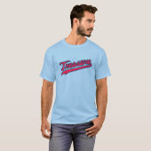 Treasure Jersey Script Design Powder Blue T - Shir T-Shirt (Vorne ganz)