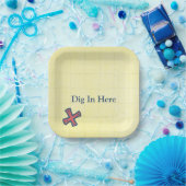 Treasure Map Pirate Party X Markiert das Spot Dig  Pappteller (Party)