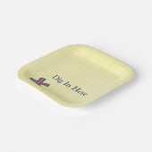 Treasure Map Pirate Party X Markiert das Spot Dig  Pappteller (Gewinkelt)