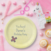 Treasure Map Pirate Party X Markiert den Ort Pappteller (Party)