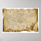Treasure Map Poster (Vorne)