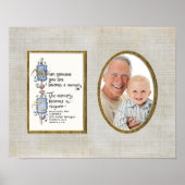 Treasure Memory Fotografy Beileid Personalisiert Poster (Vorne)