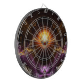 Treasure Of Night Fractal Dartscheibe (Vorderseite Links)
