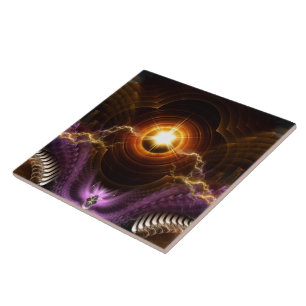 Treasure Of Night Fractal Fliese