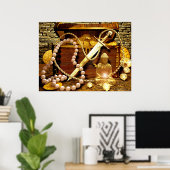 Treasure of pirats poster (Heimbüro)