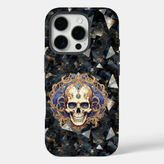 Treasure Skull auf Black Diamonds iPhone Gehäuse iPhone 16 Pro Hülle