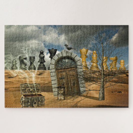 Treasured Chess Puzzle (Horizontal)