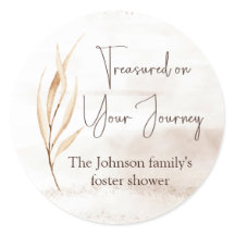 "Treasured on your Journey" Foster Care Dusche