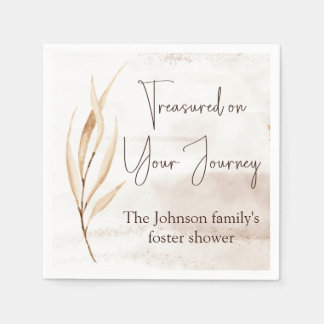 "Treasured on your Journey" Foster Care Dusche Serviette