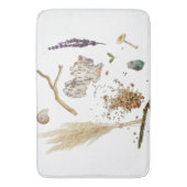 Treasures Bath Mat Badematte (Vorderseite Vertikal)