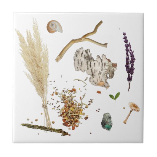 Treasures Fliese (Vorderseite)