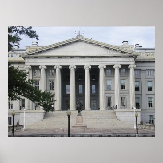 Treasury Building Poster (Vorne)