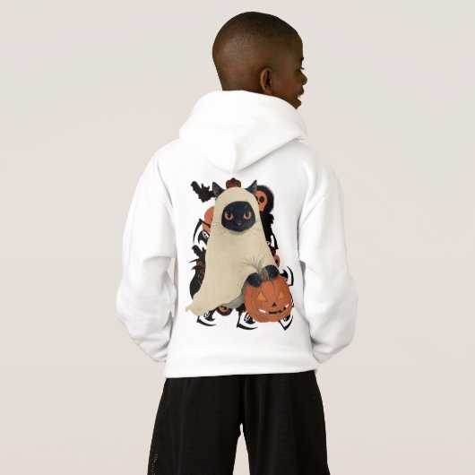 Treat Animal Sweatshirt for Kids & Teens (Schwarz voll)
