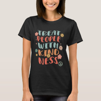 Treat People With Kindness Hippie Tie Dye, Cool TP T-Shirt