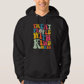 Treat People With Kindness Retro TPWK Inspirationa Hoodie