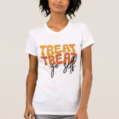 Treat Yo Self Self Care Mental Health Retro Typo T-Shirt (Vorderseite)