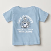 Treatment of the Faithful Living Art - Teacup with Baby T-shirt (Vorderseite)