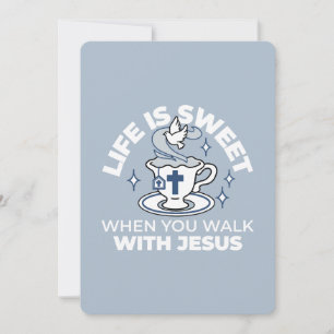Treatment of the Faithful Living Art - Teacup with Feiertagskarte