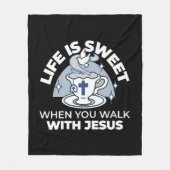 Treatment of the Faithful Living Art - Teacup with Fleecedecke (Vorderseite)