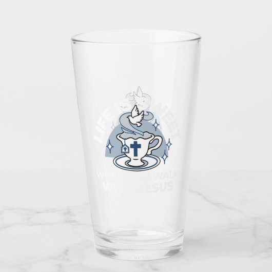 Treatment of the Faithful Living Art - Teacup with Glas (Vorderseite)