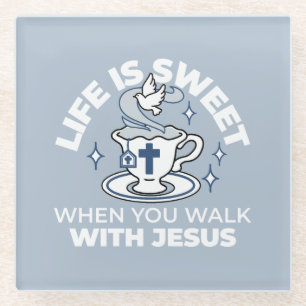 Treatment of the Faithful Living Art - Teacup with Glasuntersetzer