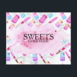 Treats Pretzels Baker Bakery Treats Pink Flyer<br><div class="desc">Treats Chocolate Bakery Business Flyers</div>