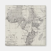 Treaty Map of Africa Magnet (Vorne)