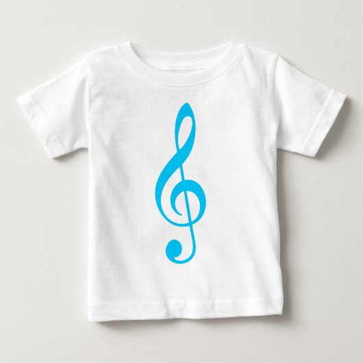 Treble Clef Baby T-shirt (Vorderseite)