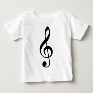 Treble Clef Baby T-shirt
