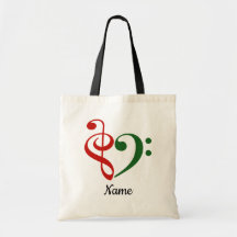 Treble Clef Bass Clef Weihnachten Herzlich willkom