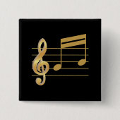 Treble-clef Button (Vorderseite)