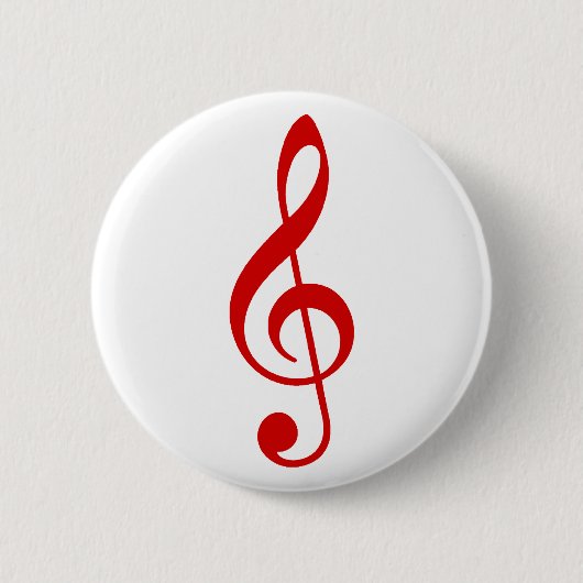 Treble Clef Button (Vorderseite)