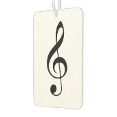 Treble Clef Car Air Freshener Autolufterfrischer (Links)