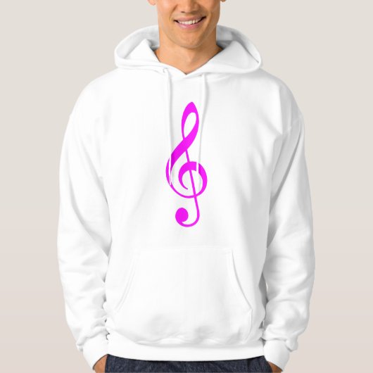 Treble Clef Hoodie (Vorderseite)